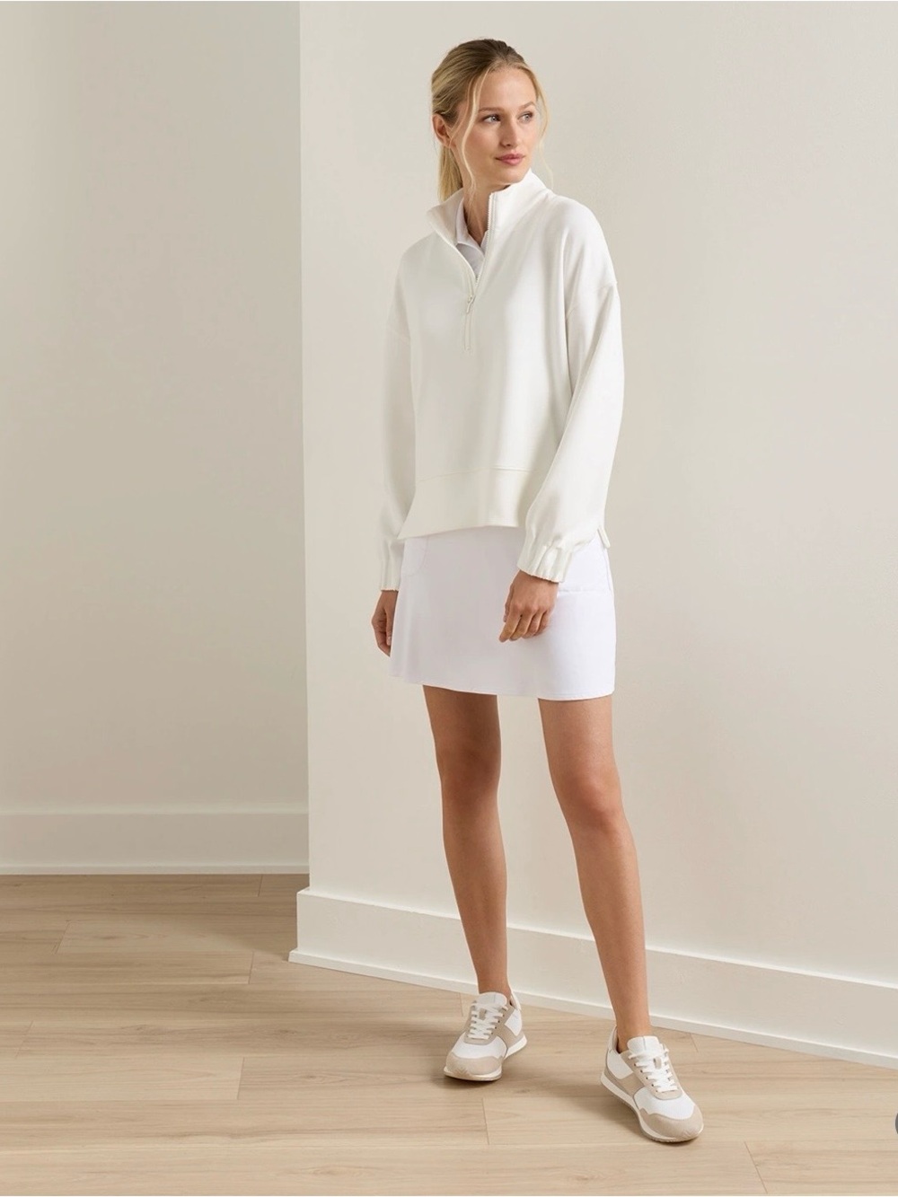 Peter Millar Flora Knit Half-Zip Pullover - Picture 6 of 7